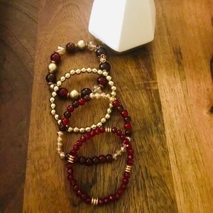 Red and Gold (Passion Purity Bracelet sets)